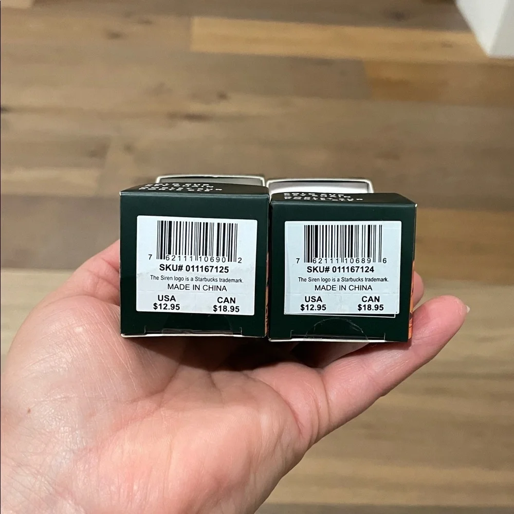 NWT Starbucks × Farm Rio Key Chain Bundle Of 2